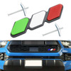 Tri-Color Grille Badge Emblem Car Accessories for Toyota Tacoma TRD Tundra RAV4 E