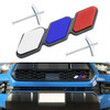 Tri-Color Grille Badge Emblem Car Accessories for Toyota Tacoma TRD Tundra RAV4 F