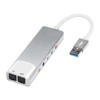 New Aluminum Alloy USB Optical Fiber SPDIF Card for AC-3 DTS 5.1 Channel Silver