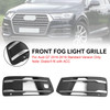 Front Bumper Cover Fog Light Grille Bezel Insert Grill Fit Audi Q7 2016-2019