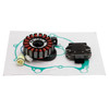 Magneto Stator + Voltage Rectifier + Gasket For Yamaha Raptor 660R YFM660R 01-05