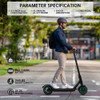 8.5" Folding Electric Scooter With app 350W 35KM Range 30km/h City Commute UP