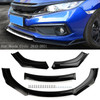 Universal Car Front Bumper Lip Body Kit Splitter Diffuser Protector Black White