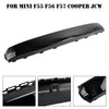 Front Number Plate Cover Gloss Black for Mini F55 F56 F57 Cooper JCW 51117337791