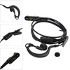 G-Shape Earhook Earpiece Headset Oval PTT MIC For Hytera AP510 AP580 BP560 BP510