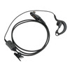 G-Shape Earhook Earpiece Headset Oval PTT MIC For Hytera AP510 AP580 BP560 BP510