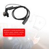 X1E-020A3 Acoustic Tube PTT Mic Headset Fit for Hytera X1P X1E X1 PD600 PD680