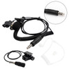 7.1-A3 Transparent Air Tube Headset w Mic For AN/PRC-152 AN/PRC-148 U329 Radio