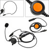 7.1-C7 Rear Mount Big Plug Tactical Headset For Hytera PD780/700/580/788/782/785