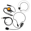 7.1-C7 Rear Mount Big Plug Tactical Headset For Hytera PD780/700/580/788/782/785