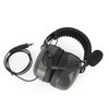 7.1mm Big Plug Tactical Throat Mic Headset For Hytera PD780/700/580/788/782/785