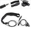 Tactical Throat Tube Mic 7.1mm Plug Headset For Sepura STP8000 STP8030 STP8035