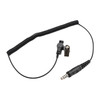 7.1-A3 Single Transparent Air Tube Headset For Sepura STP8000 STP8030 STP8035