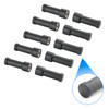 10PCS Short Antenna SMA Male Two Way Radio Stubby Rubber Aerial UHF 400-470MHz