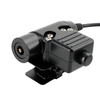 7.1-C7 Rear Mount Big Plug Tactical Headset For Hytera PD600 PD602 PD602g PD605