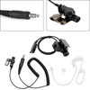 7.1-A3 Single Transparent Air Tube Headset For Hytera PD600 PD602 PD602g PD605