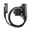 7.1-A3 Transparent Air Tube Headset with Mic For Hytera PD600 PD602 PD602g PD605
