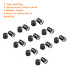 10Set Volume Control & Channel Selector Knob Cap For Motorola P6600 P6620 Radio