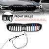 Gloss Black Front Kidney Grille Mesh Fit BMW 3 Series G20 G28 2023-2024 M