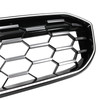 Diamond Black Silver Front Kidney Grille Mesh Fit BMW 3 Series G20 G28 2023-2024