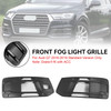 Front Bumper Cover Fog Light Bezel Insert Grill Grille Fit Audi Q7 2016-2019