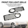 Front Bumper Fog Light Grille Fit VW Volkswagen Beetle & Beetle Convertible