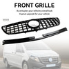 Gloss Black Front Bumper Grill Grille Fit Mercedes Vito W447 2015-19 GT Stlye