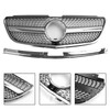 Diamond Front Bumper Grill Grille Fit Mercedes Vito W447 2015-19 GT Stlye