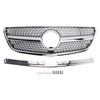 Diamond Front Bumper Grill Grille Fit Mercedes Vito W447 2015-19 GT Stlye