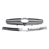 Diamond Front Bumper Grill Grille Fit Mercedes Vito W447 2015-19 GT Stlye