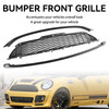 3PCS Gloss Black Front Grille Grill Fit Mini R55 R56 R57 R58 R59 Cooper S & JCW