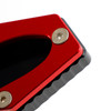 Kickstand Enlarge Plate Pad fit for Speed Twin 900 22-23 Street Cup 900 17-18 RED