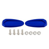 Blue mirror delete blanking block off plates fits BMW S 1000 RR 2020-2023