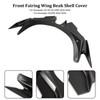 Front Fairing Wing Beak Shell Cover For Kawasaki ZX4R ZX4RR ZX25R 22-24 Black