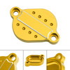 Engine Cylinder Tappet Valve Covers Cap Gold For Honda Ct125 Cub Hunter Monkey