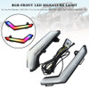 RGB Front LED Signature Light for Can-Am Commander Defender Max 2020-2023