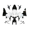2007-2008 Honda CBR600RR Amotopart Fairing Kit Generic #156