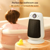 Space Heater with Adjustable Thermostat 1500W PTC Ceramics Desktop Heater touch screen with remote control