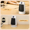 Space Heater with Adjustable Thermostat 1500W PTC Ceramics Desktop Heater touch screen with remote control