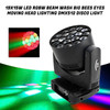 19x15W LED RGBW Beam Wash Big Bees Eyes Moving Head Lighting DMX512 Disco Light