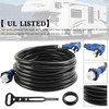 UL Listed 50 Amp 30 Ft RV/Generator Cord With Locking Connector For RV Camper