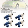 4PCS Fuel Injector 0280155995 Fit VW Golf Beetle Jetta 2.0L I4 2000-05