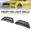 Front Fog Light Cover Bezel Grille Grill Fit AUDI A3 8V S-LINE 2017-2019