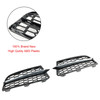 2PCS Front Bumper Fog Light Cover Bezel Grill Grille Fit BMW F20 F21 2011-2015 M Silver