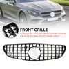 Front Bumper Grille Grill Fit Mercedes Benz W217 S63 AMG 2015-2017 Pre-Facelift