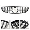 Front Bumper Grille Grill Fit Mercedes Benz W217 S63 AMG 2015-2017 Pre-Facelift