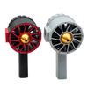 12 Blade Fan Set Violent Turbine Fan Industrial Dust Blower Turbofan Black