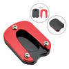 Kickstand Enlarge Plate Pad fit for Meteor 350 2021-2023 red