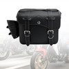 Quick Release Side Saddlebag Tool Bag Luggage Pouch Storage L-Size For Motorbike