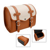 Color Matching Side Saddlebag Tail Bag Luggage Pouch Storage Pu For Motorbike